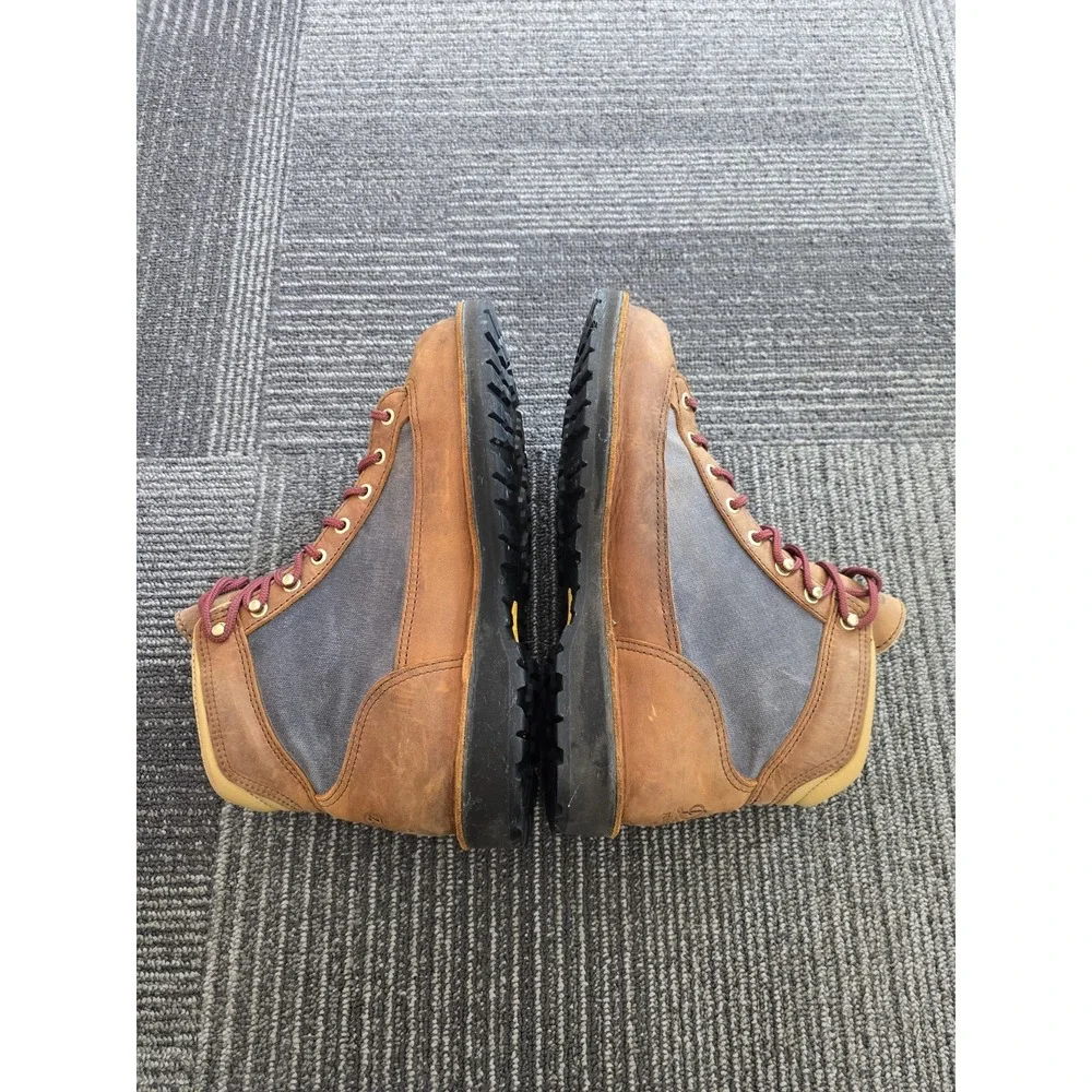 Danner Ridge Tan Gray Leather Gore-Tex Hiking Boots Men's US Size 10 EE